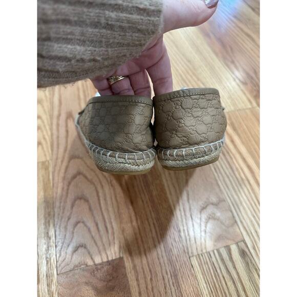 Gucci Microguccissima Leather Espadrille - EU 37 - Picture 3 of 11